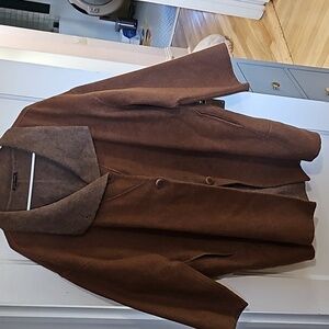 Eileen Fischer wool coat XL